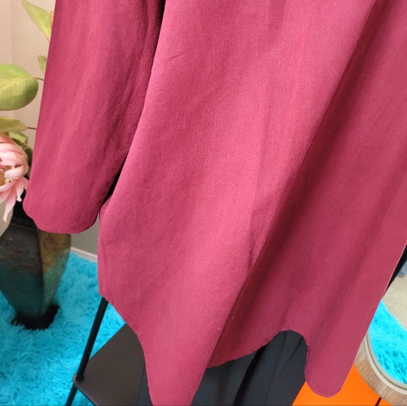 women's oversized blouse - Picture 3 of 7